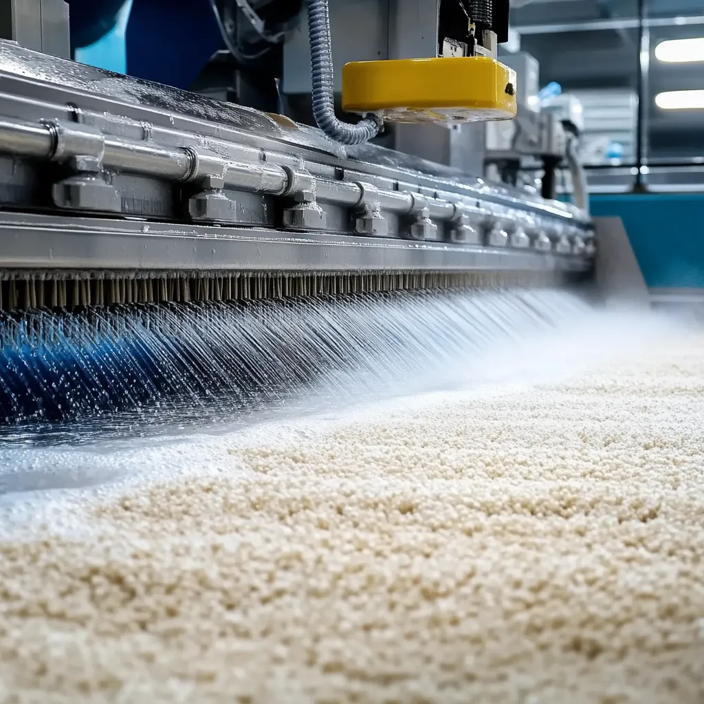Sommerliche Hitze und Staub. Allergenen Albtraum im Teppich