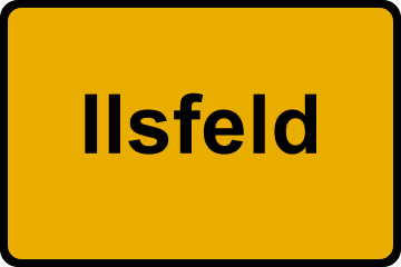 Ortsschild Ilsfeld