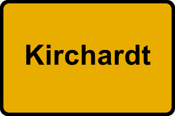 Ortsschild Kirchardt