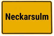 Ortsschild Neckarsulm