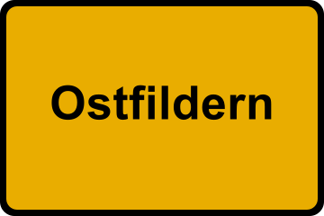 Ortsschild Ostfildern