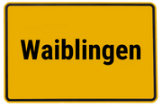 Ortsschild Waiblingen