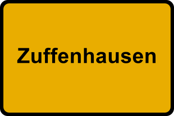 Ortsschild Zuffenhausen