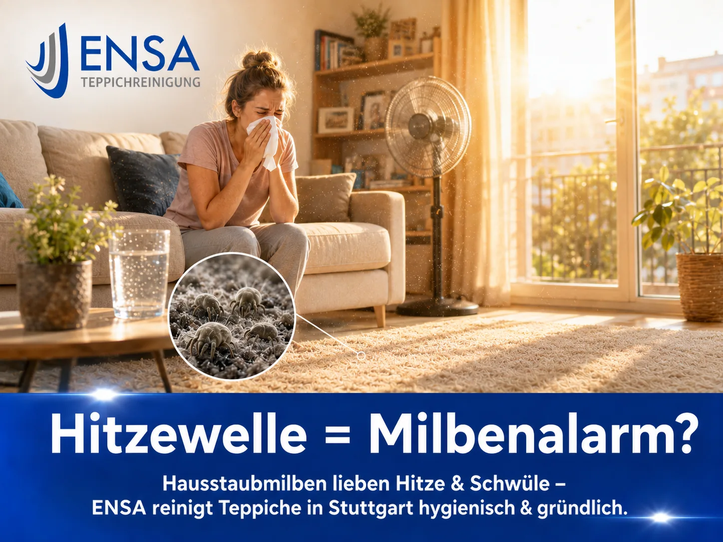 Milbenalarm bei Hitzewelle: Warum Hausstaubmilben jetzt explosionsartig wachsen