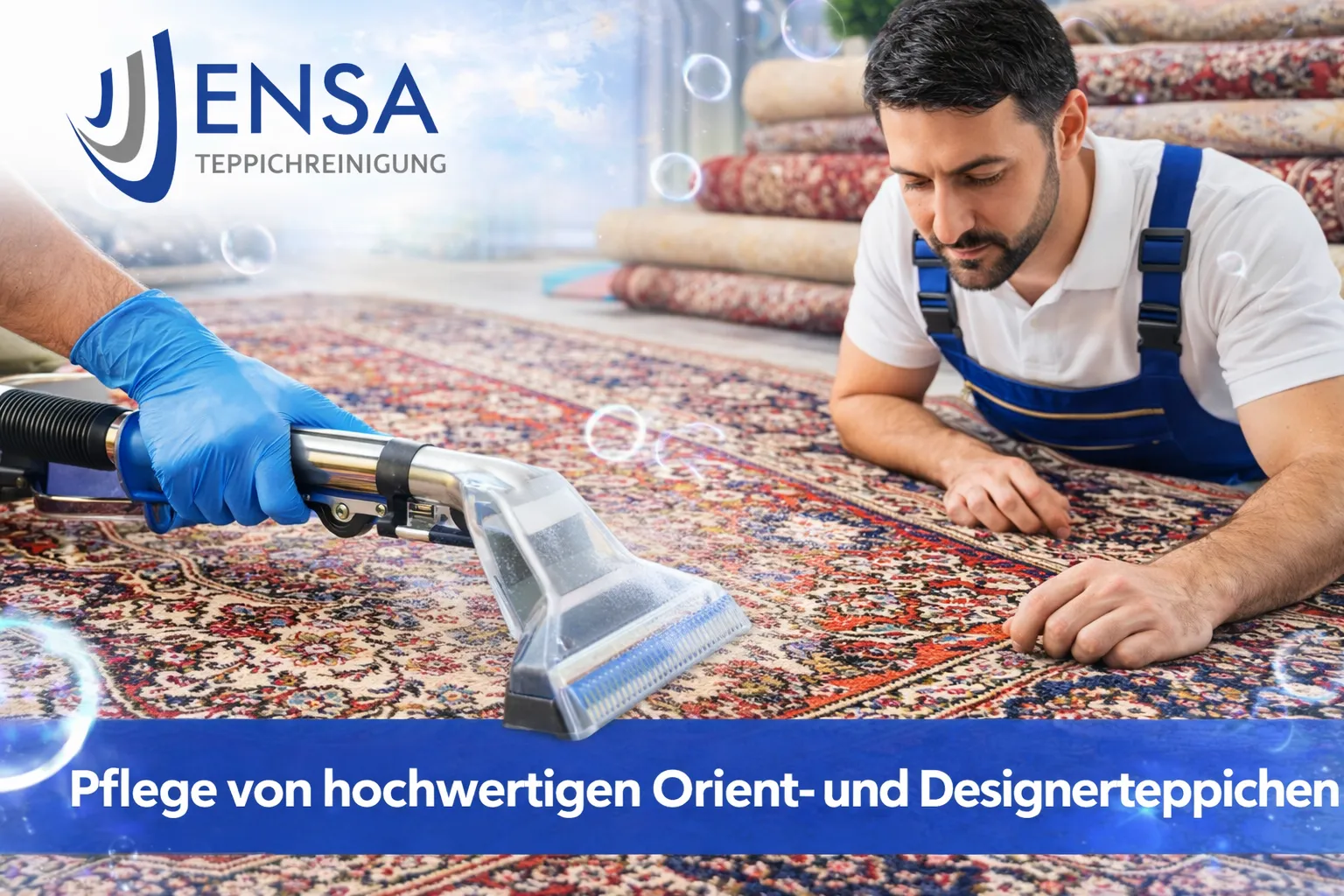 Orientteppiche reinigen & Wert erhalten